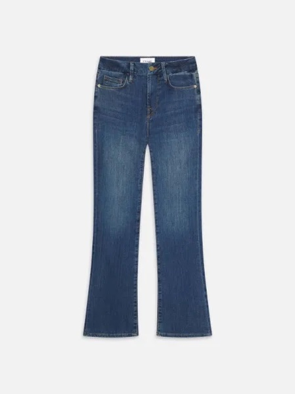 Frame Denim Women's Le Mini Boot Jeans in Deep Blue